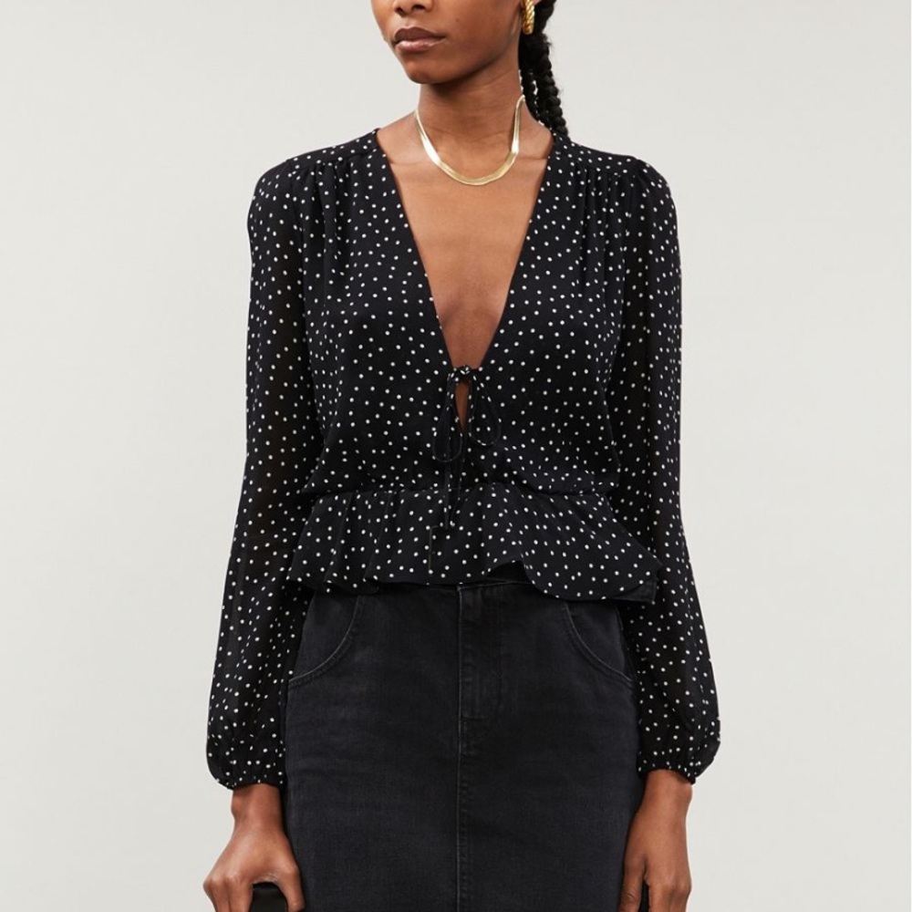 Reformation Nikki Blouse